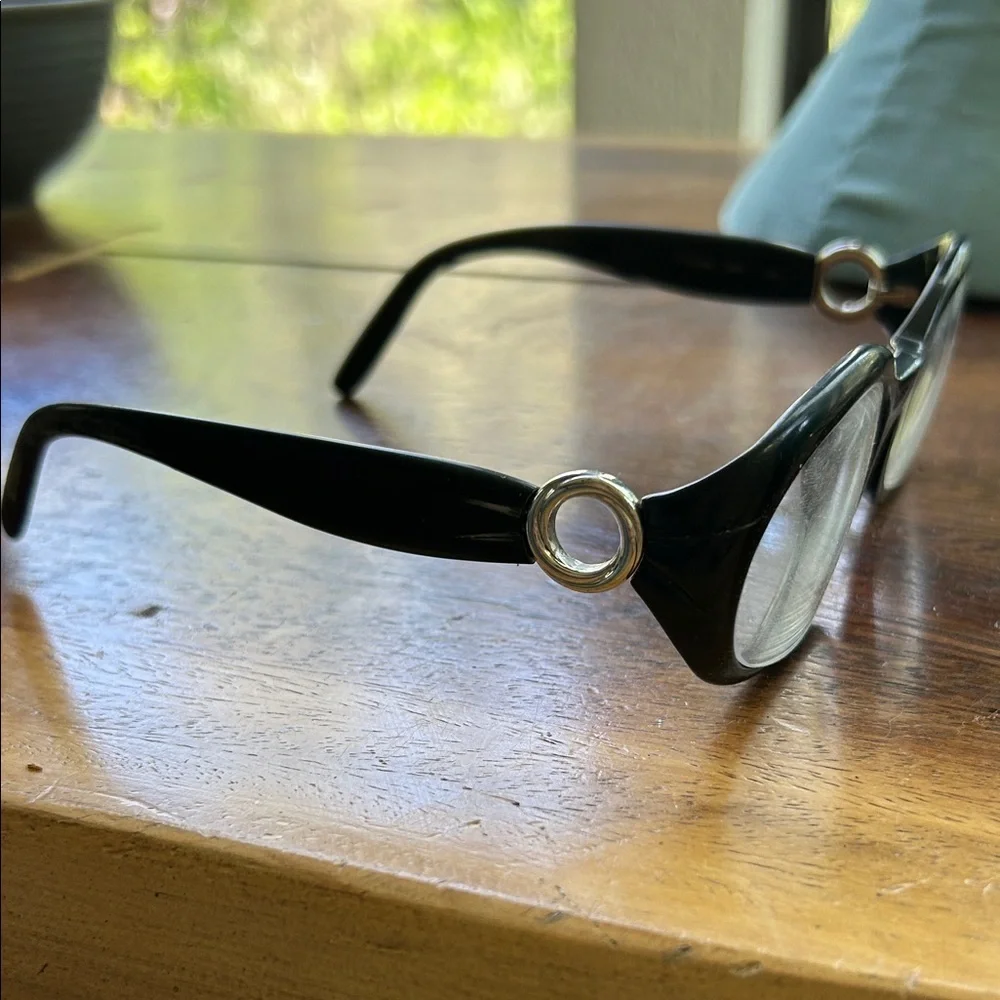 Cartier Vintage Classic Oval Black Reading Glasses !!